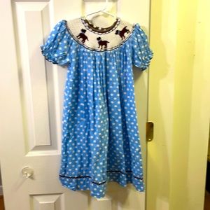 Surcie, size 3 smocked dress